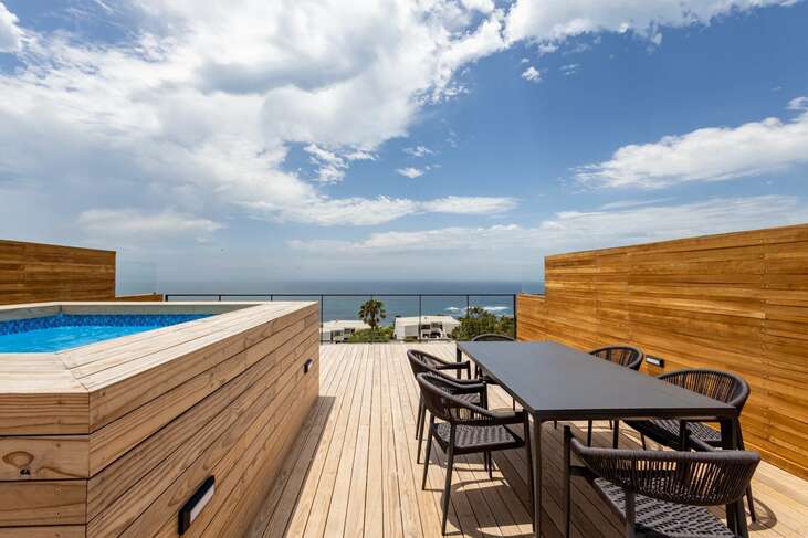 View of Luxury Two-Bedroom Luxury Apartment with Private Pool in Plettenberg ...